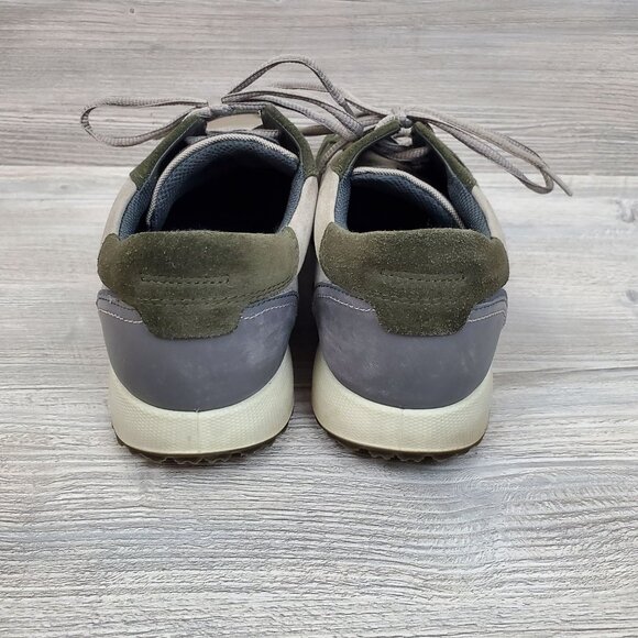 Ecco lace up sneakers in grape leaf/moon rock - Picture 6 of 13